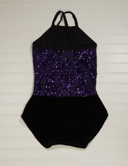 Purple Sequin Rental Singlet
